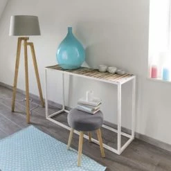 Maisons Du Monde Lampadaires Lampadaire Trépied En Paulownia Et Abat-jour Gris H150 -Luminaires Soldes 2022 lampadaire trepied en paulownia et abat jour gris h150 1000 10 16 146550 9