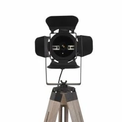 Homcom Lampadaires Lampadaire Trépied Projecteur H140cm -Luminaires Soldes 2022 lampadaire trepied projecteur h140cm 4