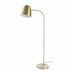 Maisons Du Monde Lampadaires Lampadaire Vintage En Métal Doré Mat H150