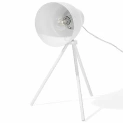 Beliani Lampes à Poser Lampe à Poser Blanc