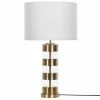 Beliani Lampes à Poser Lampe à Poser Blanche Et Dorée 63 Cm -Luminaires Soldes 2022 lampe a poser blanche et doree 63 cm