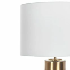 Beliani Lampes à Poser Lampe à Poser Blanche Et Dorée 63 Cm -Luminaires Soldes 2022 lampe a poser blanche et doree 63 cm 3
