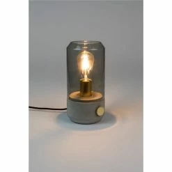 Drawer Lampes à Poser Lampe à Poser Design En Béton Gris -Luminaires Soldes 2022 lampe a poser design en beton gris 2