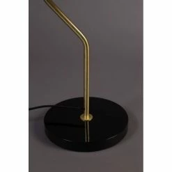 Dutchbone Lampes à Poser Lampe à Poser Design Métal Finitions Dorées Noir -Luminaires Soldes 2022 lampe a poser design metal finitions dorees noir 4