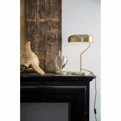 Dutchbone Lampes à Poser Lampe à Poser Design Métal Finitions Dorées Or -Luminaires Soldes 2022 lampe a poser design metal finitions dorees or 4