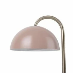 Present Time Lampes à Poser Lampe à Poser Dome Métal Rose -Luminaires Soldes 2022 lampe a poser dome metal rose 2