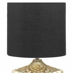 Beliani Lampes à Poser Lampe à Poser Dorée -Luminaires Soldes 2022 lampe a poser doree 2