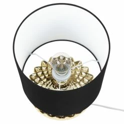 Beliani Lampes à Poser Lampe à Poser Dorée -Luminaires Soldes 2022 lampe a poser doree 3