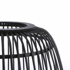 Mica Decorations Lampes à Poser Lampe à Poser En Bambou Et Métal Noir -Luminaires Soldes 2022 lampe a poser en bambou et metal noir 2