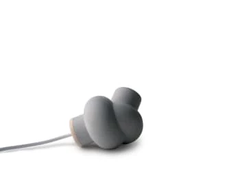 Gone's Lampes à Poser Lampe à Poser En Béton Et Bois Cordon Noir 6 Gone's Lampes à Poser Lampe à Poser En Béton Et Bois Cordon Noir – Image 4