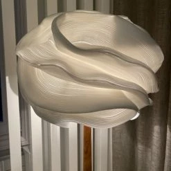 Now’s Home Lampes à Poser Lampe à Poser En Zipper Ivoire Pied En Teck H94 -Luminaires Soldes 2022 lampe a poser en zipper ivoire pied en teck h94 2