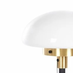 Beliani Lampes à Poser Lampe à Poser Noir Et Blanc -Luminaires Soldes 2022 lampe a poser noir et blanc 2