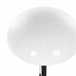 Beliani Lampes à Poser Lampe à Poser Noir Et Blanc -Luminaires Soldes 2022 lampe a poser noir et blanc 3