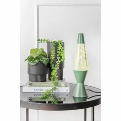 Leitmotiv Lampes à Poser Lampe à Poser Pailletées H. 37 Cm Vert -Luminaires Soldes 2022 lampe a poser pailletees h 37 cm vert 1