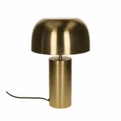 Pomax Lampes à Poser Lampe à Poser Rétro En Fer Laiton