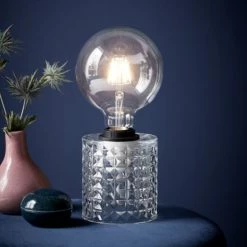 Nordlux Lampes à Poser Lampe à Poser Verre Transparent H12,8cm 11 Nordlux Lampes à Poser Lampe à Poser Verre Transparent H12,8cm -Luminaires Soldes 2022 lampe a poser verre transparent h12 8cm 4