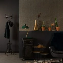 Dutchbone Lampes à Poser Lampe à Poser Vintage En Métal Vert -Luminaires Soldes 2022 lampe a poser vintage en metal vert 2