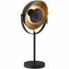 ATHM DESIGN Lampes à Poser Lampe Abat Jour Métal Noir Pied Métal -Luminaires Soldes 2022 lampe abat jour metal noir pied metal
