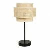Jardideco Lampes à Poser Lampe Abat-jour Papier Rotin 3 Niveaux -Luminaires Soldes 2022 lampe abat jour papier rotin 3 niveaux