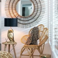 Meubles & Design Lampes à Poser Lampe Art Déco Forme Toucan Résine Doré -Luminaires Soldes 2022 lampe art deco forme toucan resine dore 4