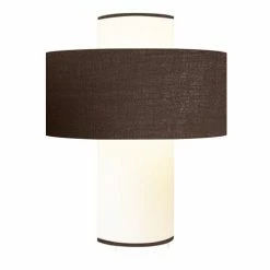 Abat-jours Lampes à Poser Lampe Chocolat D 35cm