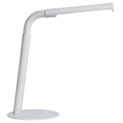 Lucide Lampes à Poser Lampe De Bureau En Métal Blanc