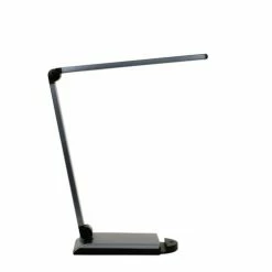 Keria Lampes à Poser Lampe De Bureau En Métal Gris