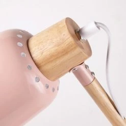 Maisons Du Monde Lampes De Chevet Enfant Lampe De Bureau En Métal Rose Pastel -Luminaires Soldes 2022 lampe de bureau en metal rose pastel 1000 6 21 181651 4