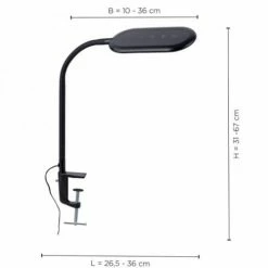 Keria Lampes à Poser Lampe De Bureau En Plastique_synthetic Noir -Luminaires Soldes 2022 lampe de bureau en plastique synthetic noir 2