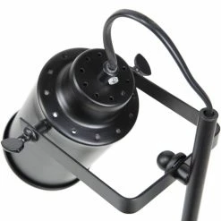 Beliani Lampes à Poser Lampe De Bureau Noir -Luminaires Soldes 2022 lampe de bureau noir 3