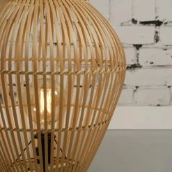 Good & Mojo Lampes à Poser Lampe De Sol Bambou H50cm -Luminaires Soldes 2022 lampe de sol bambou h50cm 3