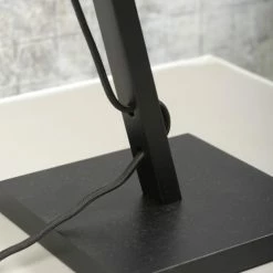 Good & Mojo Lampes à Poser Lampe De Table Bambou Noir/lin H46cm -Luminaires Soldes 2022 lampe de table bambou noir lin h46cm 23