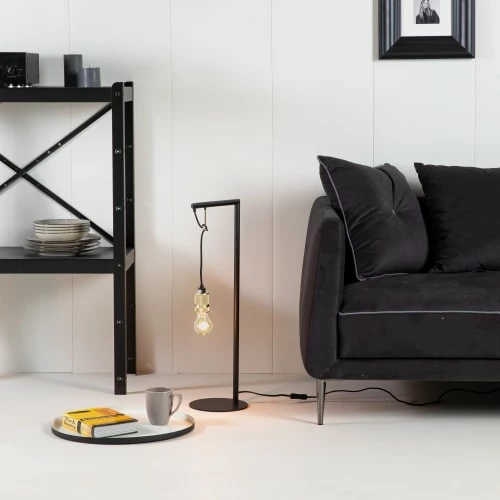 Sampa Helios Lampes à Poser Lampe De Table En Métal Noir 4 Sampa Helios Lampes à Poser Lampe De Table En Métal Noir – Image 2