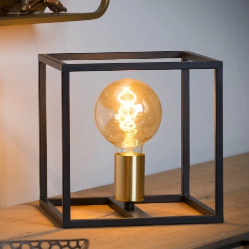 Lucide Lampes à Poser Lampe De Table En Métal Noir 4 Lucide Lampes à Poser Lampe De Table En Métal Noir – Image 2