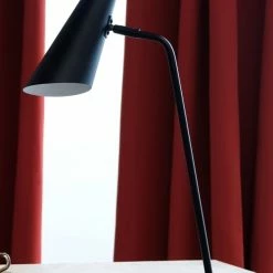 Dyberg Larsen Lampes à Poser Lampe De Table En Métal Noir Mat , H 55 Cm D 22 Cm -Luminaires Soldes 2022 lampe de table en metal noir mat h 55 cm d 22 cm 2