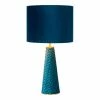 Lampea Lampes à Poser Lampe De Table En Métal Turquoise 47 Cm -Luminaires Soldes 2022 lampe de table en metal turquoise 47 cm