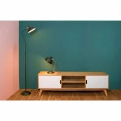 Present Time Lampes à Poser Lampe De Table Hood Métal Noir -Luminaires Soldes 2022 lampe de table hood metal noir 3