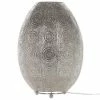 Beliani Lampes à Poser Lampe De Table Métallique -Luminaires Soldes 2022 lampe de table metallique
