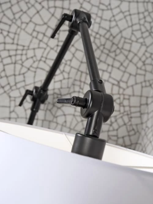 It's About Romi Lampes à Poser Lampe De Table Noire Flexible Et Abat-jour Gris H100cm 8 It's About Romi Lampes à Poser Lampe De Table Noire Flexible Et Abat-jour Gris H100cm – Image 6