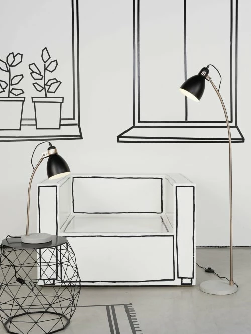 It's About Romi Lampes à Poser Lampe De Table Noire H50cm 4 It's About Romi Lampes à Poser Lampe De Table Noire H50cm – Image 2