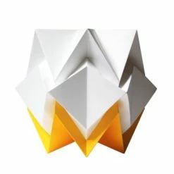 Tedzukuri Atelier Lampes à Poser Lampe De Table Origami Bicolore En Papier Taille M 13 Tedzukuri Atelier Lampes à Poser Lampe De Table Origami Bicolore En Papier Taille M -Luminaires Soldes 2022 lampe de table origami bicolore en papier taille m 11