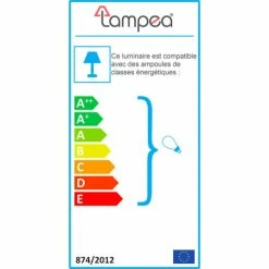 Lampea Lampes à Poser Lampe De Table Vintage En Métal Noir -Luminaires Soldes 2022 lampe de table vintage en metal noir 2