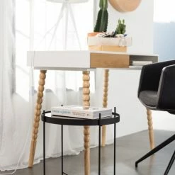 Zuiver Lampes à Poser Lampe Design En Métal Blanc -Luminaires Soldes 2022 lampe design en metal blanc 3