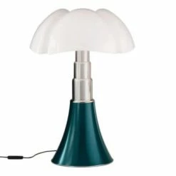 Martinelli Luce Lampes à Poser Lampe Dimmer LED Pied Télescopique Vert H50-62cm -Luminaires Soldes 2022 lampe dimmer led pied telescopique vert h50 62cm 3