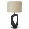 Maisons Du Monde Lampes à Poser Lampe En Acacia Noir Et Abat-jour En Lin Beige -Luminaires Soldes 2022 lampe en acacia noir et abat jour en lin beige 1000 5 3 213695 1