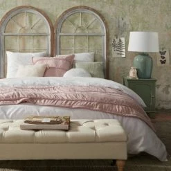 Maisons Du Monde Lampes à Poser Lampe En Céramique Bleue Abat-jour En Lin Blanc -Luminaires Soldes 2022 lampe en ceramique bleue abat jour en lin blanc 1000 8 37 209465 6