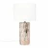 Maisons Du Monde Lampes à Poser Lampe En Céramique Dorée Sculptée Et Abat-jour écru -Luminaires Soldes 2022 lampe en ceramique doree sculptee et abat jour ecru 1000 11 13 200339 1