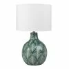 Maisons Du Monde Lampes à Poser Lampe En Céramique Verte Abat-jour En Coton Blanc -Luminaires Soldes 2022 lampe en ceramique verte abat jour en coton blanc 1000 0 32 171904 2