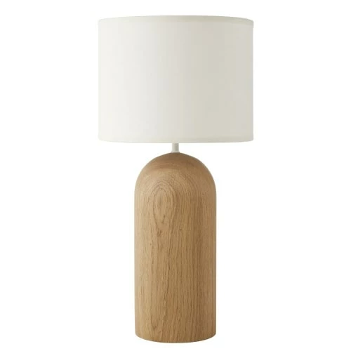 Maisons Du Monde Lampes à Poser Lampe En Chêne Et Abat-jour En Coton Blanc 3 Maisons Du Monde Lampes à Poser Lampe En Chêne Et Abat-jour En Coton Blanc