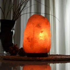 Zen'Arôme Guirlandes Et Décorations Lumineuses Lampe En Cristal De Sel D'Himalaya De 2 à 3 Kg -Luminaires Soldes 2022 lampe en cristal de sel d himalaya de 2 a 3 kg 2
